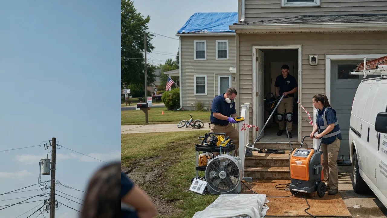 Water Damage Repair in Ophiem, IL near me